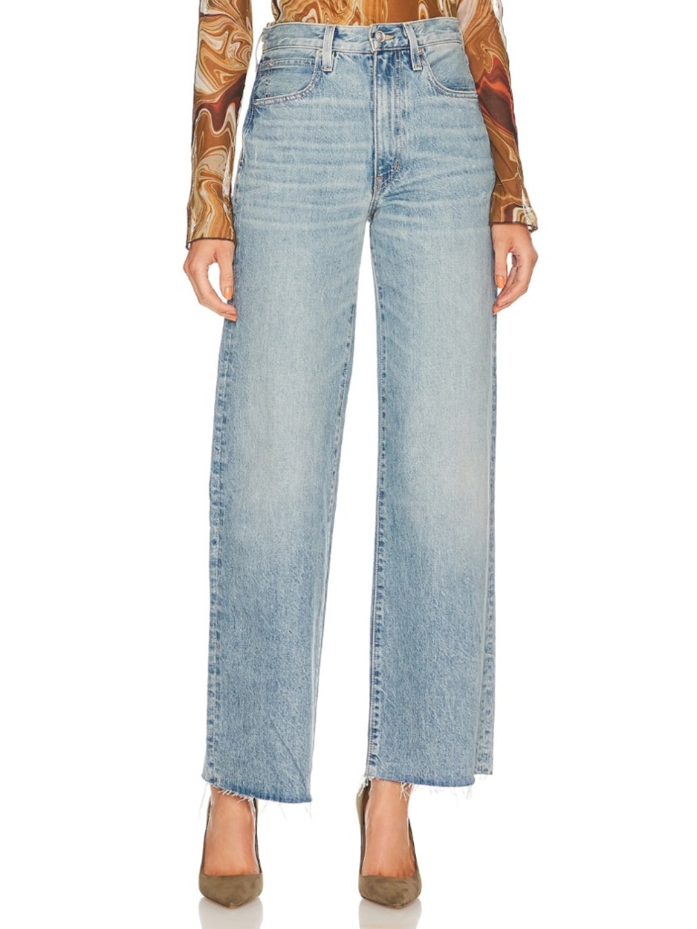 NEW Revolve Slvrlake Grace Jean Heartache 31
